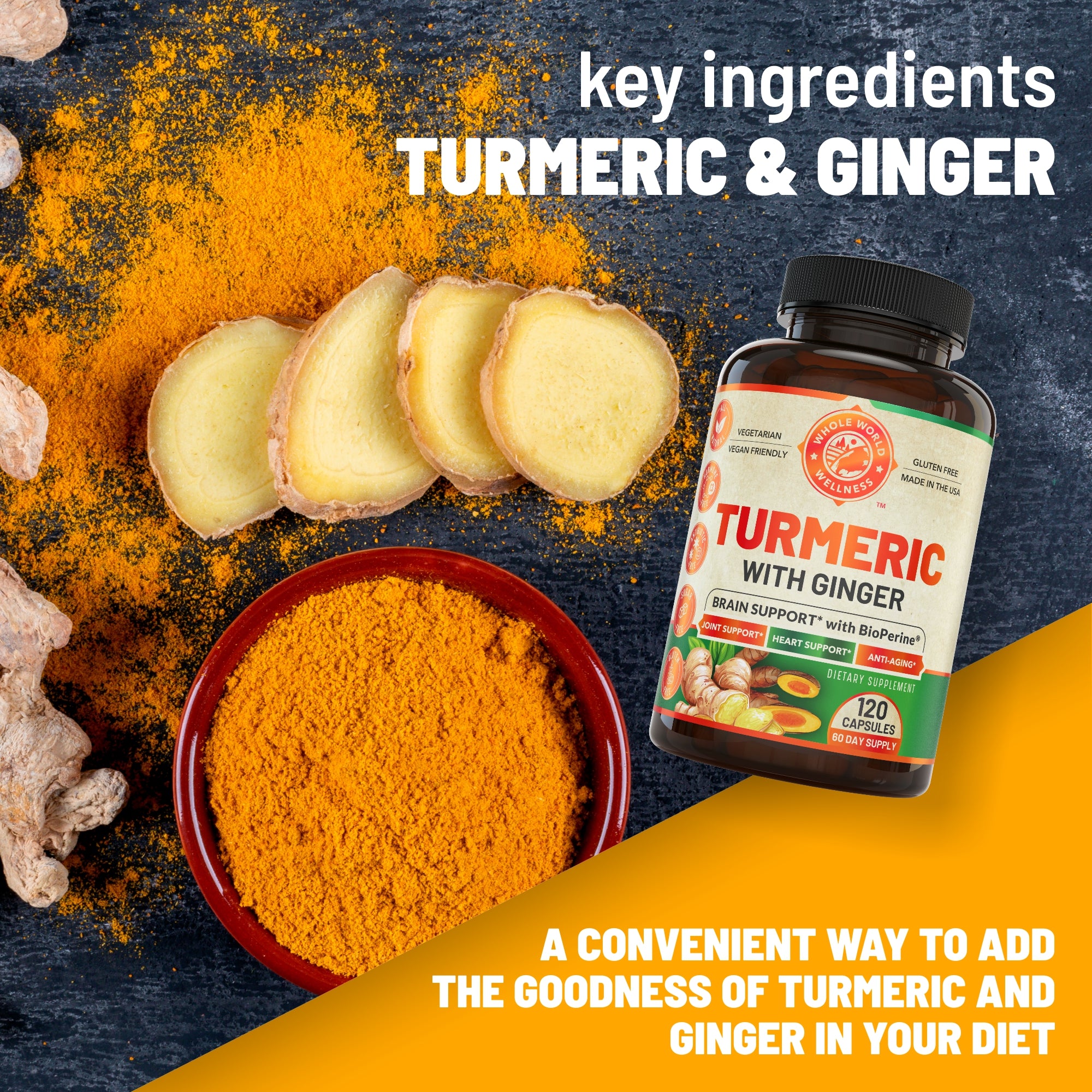 Organic Turmeric Ginger