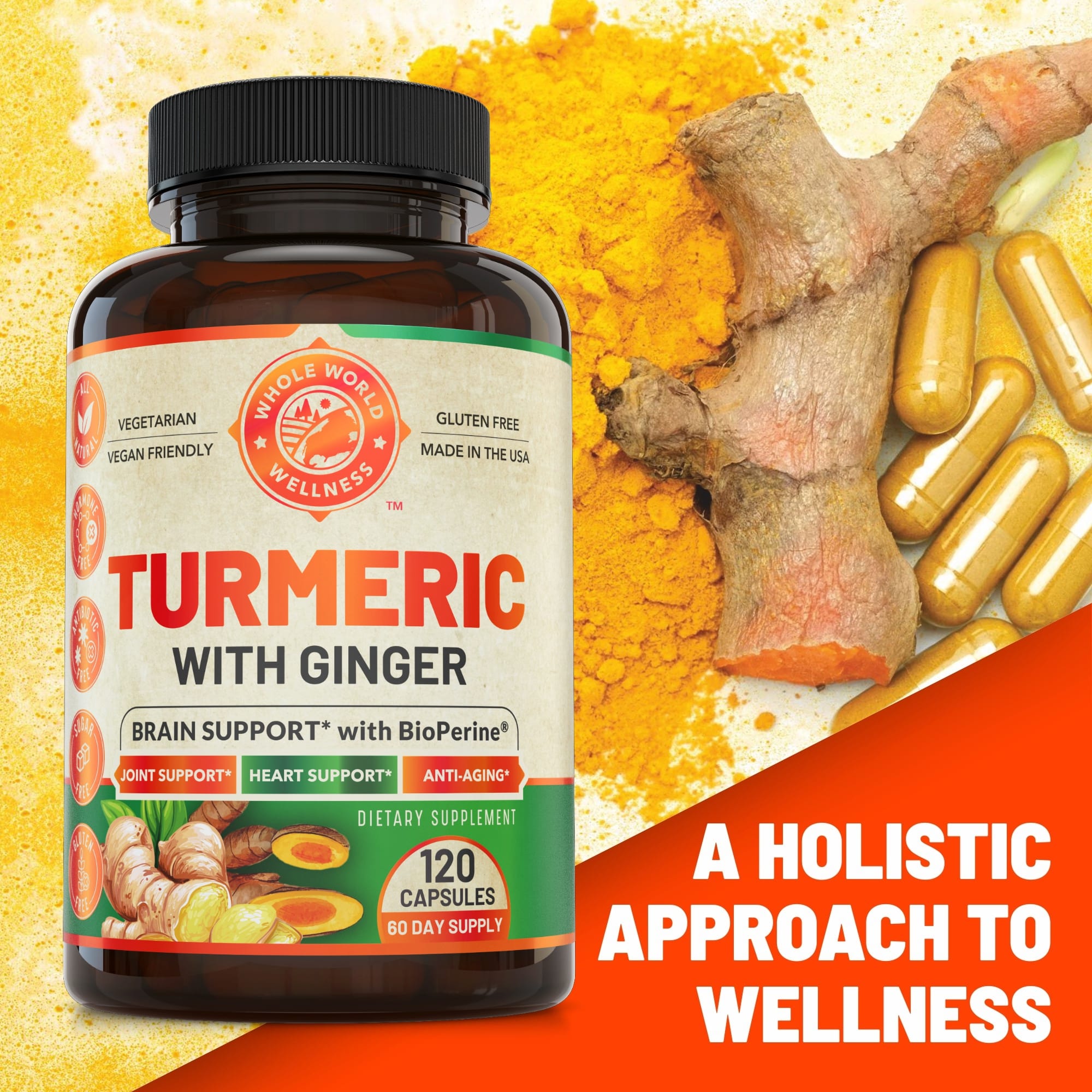 Organic Turmeric Ginger